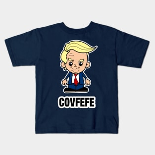 Li Trump Covfefe Kids T-Shirt